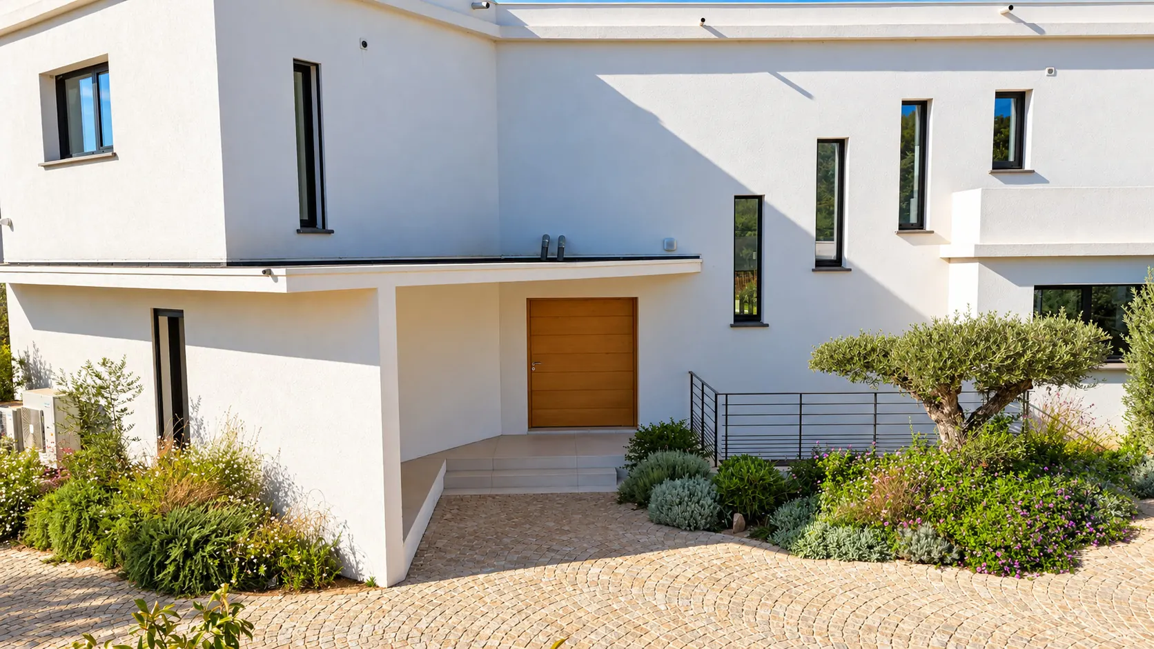 Entrée de la villa