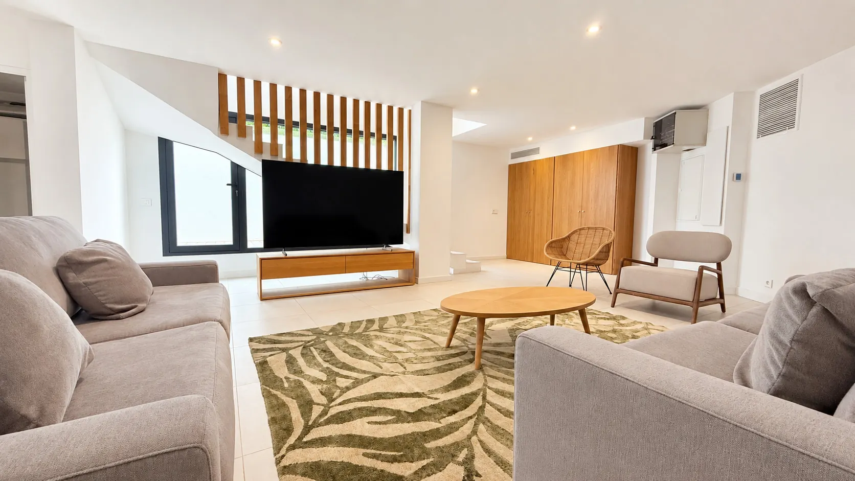 Espace détente et télévision